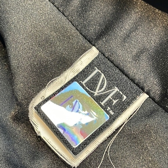 DIANE Von Furstenberg DvF Herringbone Tweed Jacket Georgica Grey Size 2 - Picture 13 of 16